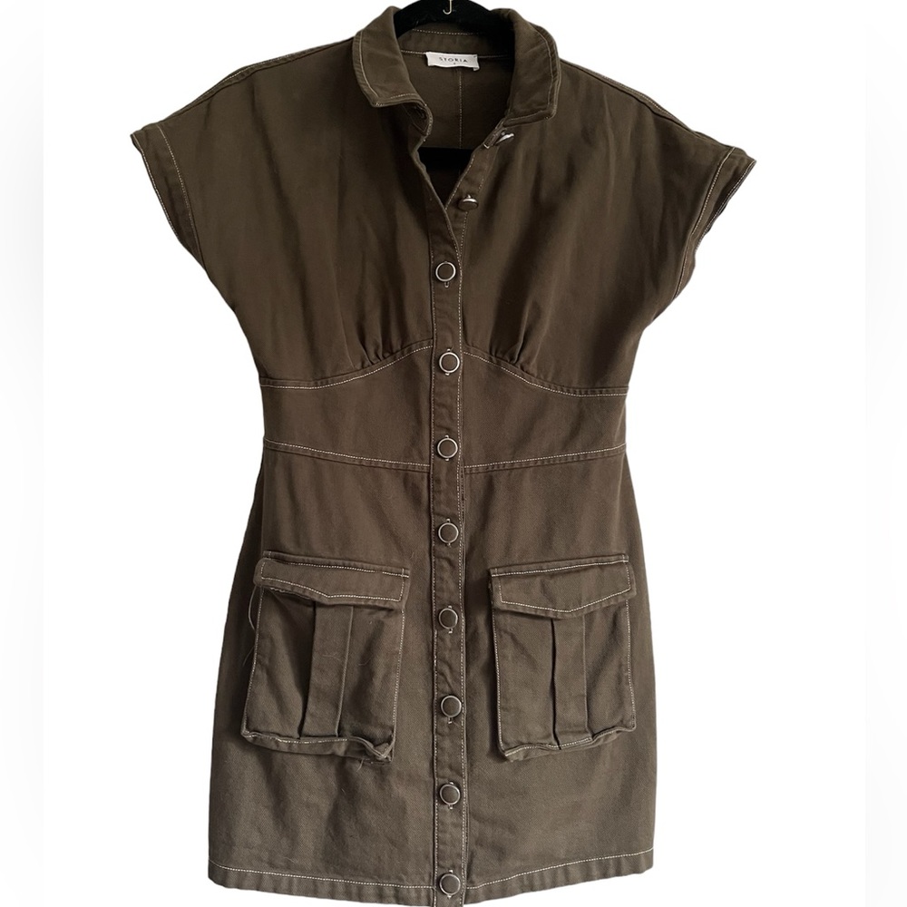 Trendy Button Up Dress